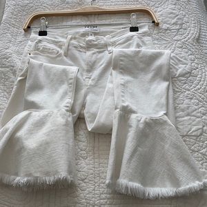 Frame Le Skinny de Jeanne crops